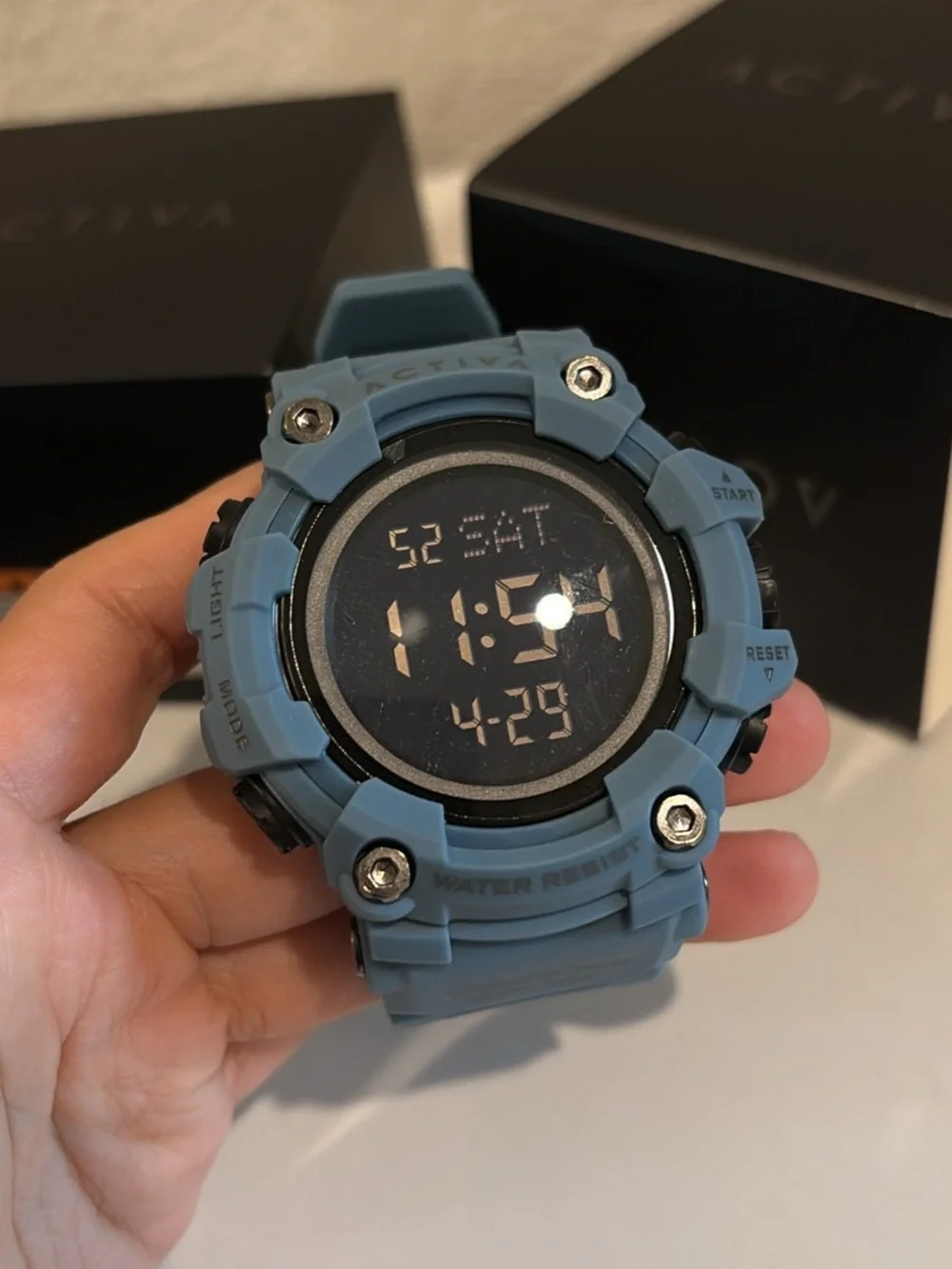 Activa Kadron X Invicta Digital Men's Watch - 53mm, Blue NWT